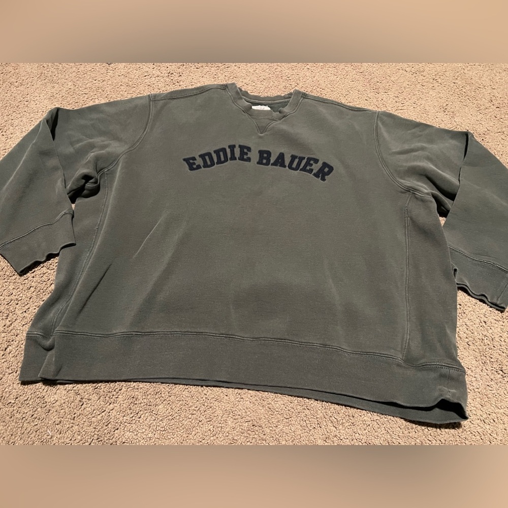 Eddie Bauer Men's Heavy Duty Sweatshirt. READ DESCRIPTION